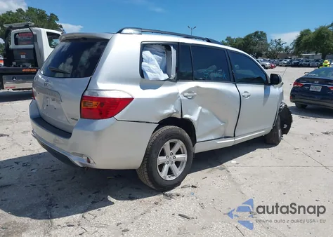 2010 Toyota Highlander Base V6 from USA, damaged, VIN 5TDBK3EH5AS018141